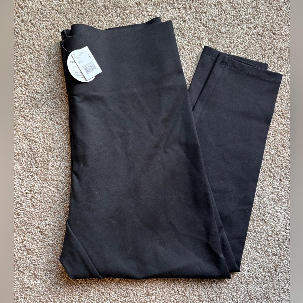 Everyday High-Waist Black Leggings